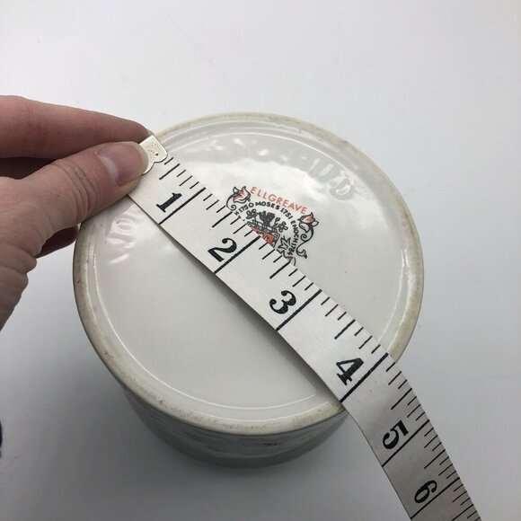 Vintage Ellgreave Genuine Ironstone Wood & Sons England Ceramic Tea Jar Fruit - Picture 5 of 10